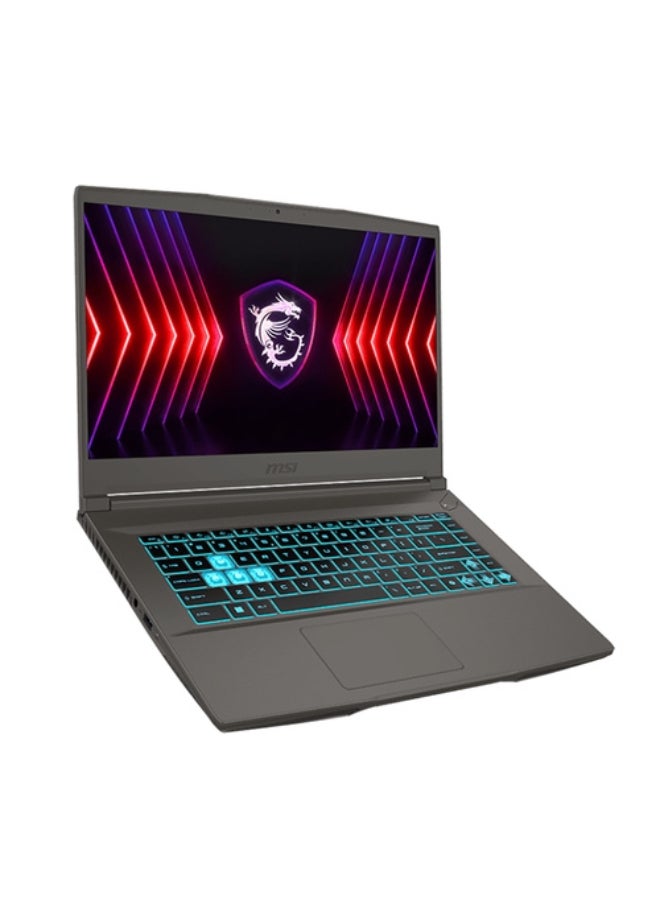 MSI - Thin 15 Gaming Laptop With 15.6-Inch Display,Core i7-13620H Processor/16GB RAM/512GB SSD/4GB Nvidia GeForce RTX 3050 Graphics/Windows 11 English/Arabic Grey - Image 1
