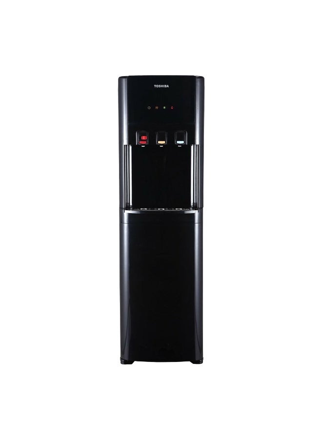 Toshiba Bottom Loading Water Dispenser Black 104 x 31 x 36 cm RWF-W2035UVBSA(K) RWF-W2035UVBSA(K) Black - Image 1