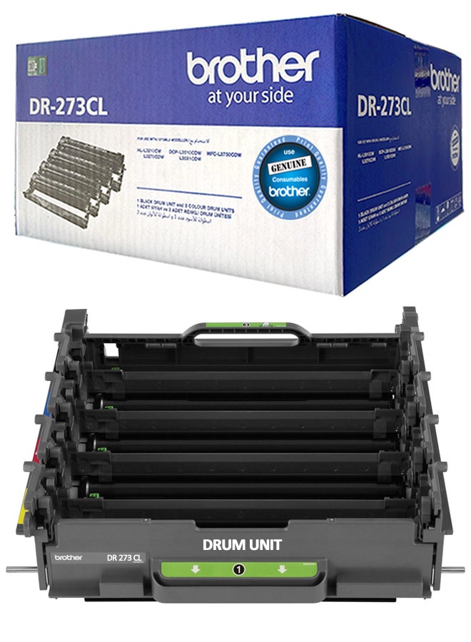 brother Original DR-273CL, Drum Unit, For use HL-L3270, L3750, L3510 -Multi-Pack Black,Cyan,Yellow,Magenta - Image 1