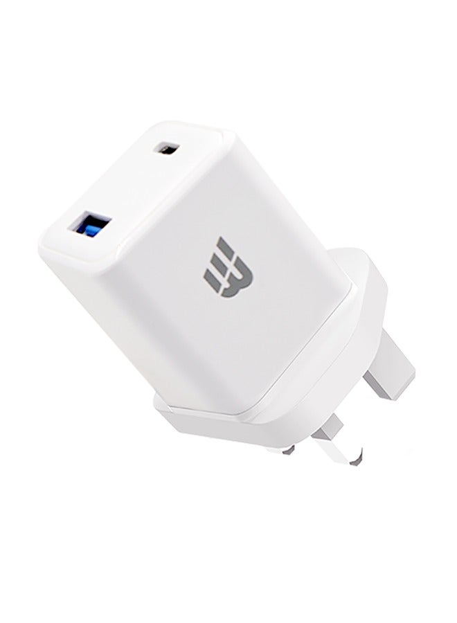 بايكرون Wall Charger 20W Type-C - White  - Image 3
