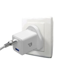 Baykron Wall Charger 20W Type-C - White  - Image 4