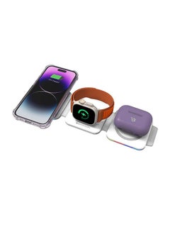 Baykron Foldable Wireless Charger - White  - Image 3
