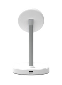Baykron Wireless Charger Stand 3 in 1 Cable Adapter 25W - White  - Image 2