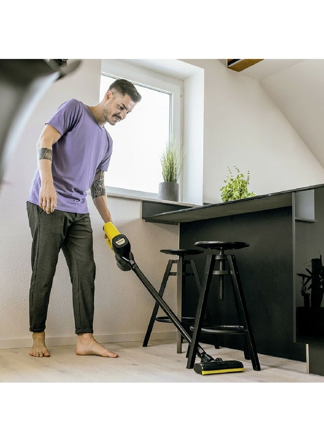 KARCHER Two Stage Power Control VC4 Cordless Stick Vacuum Cleaner Black and Yellow JE1.198-621 160 W JE1.198-621 Black/Yellow  - Image 4