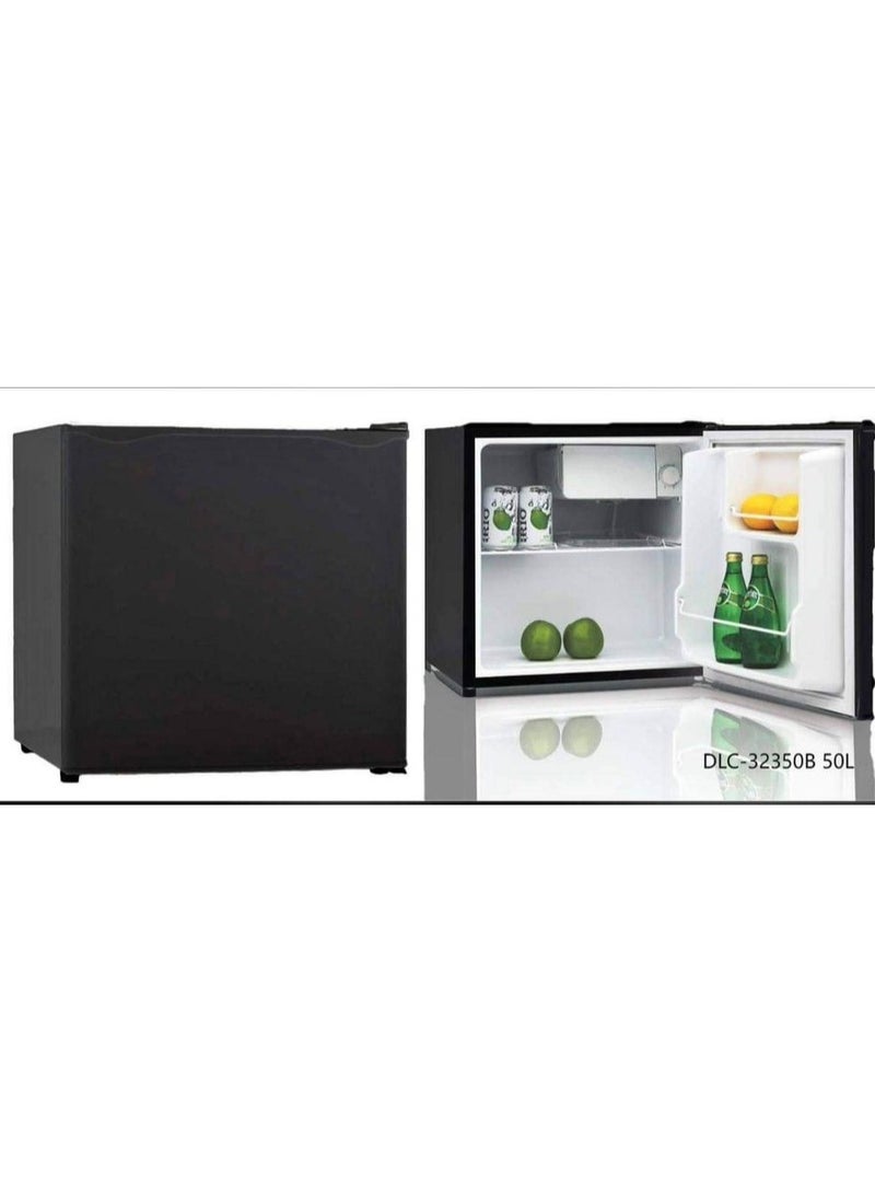 DLC Mini Fridge Single Door Refrigerator  50 Liters, 60W, 50/60Hz, 220-240V 60 W DLC-32350B Black  - Image 2