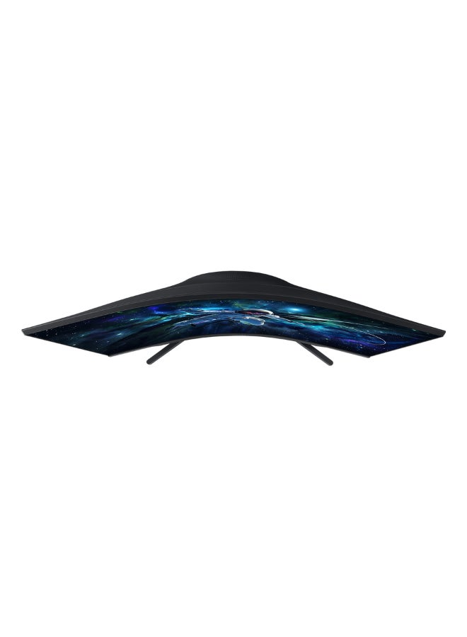 شاشة Odyssey G5 G55C المنحنية للألعاب مقاس 32 بوصة بدقة QHD ومعدل تحديث 165 هرتز