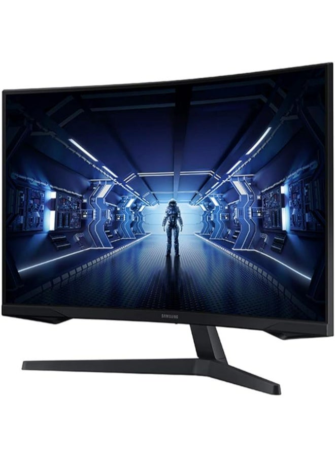Samsung 32" Inch Odyssey G5 G55C QHD 165Hz Curved Gaming Monitor Black  - Image 2