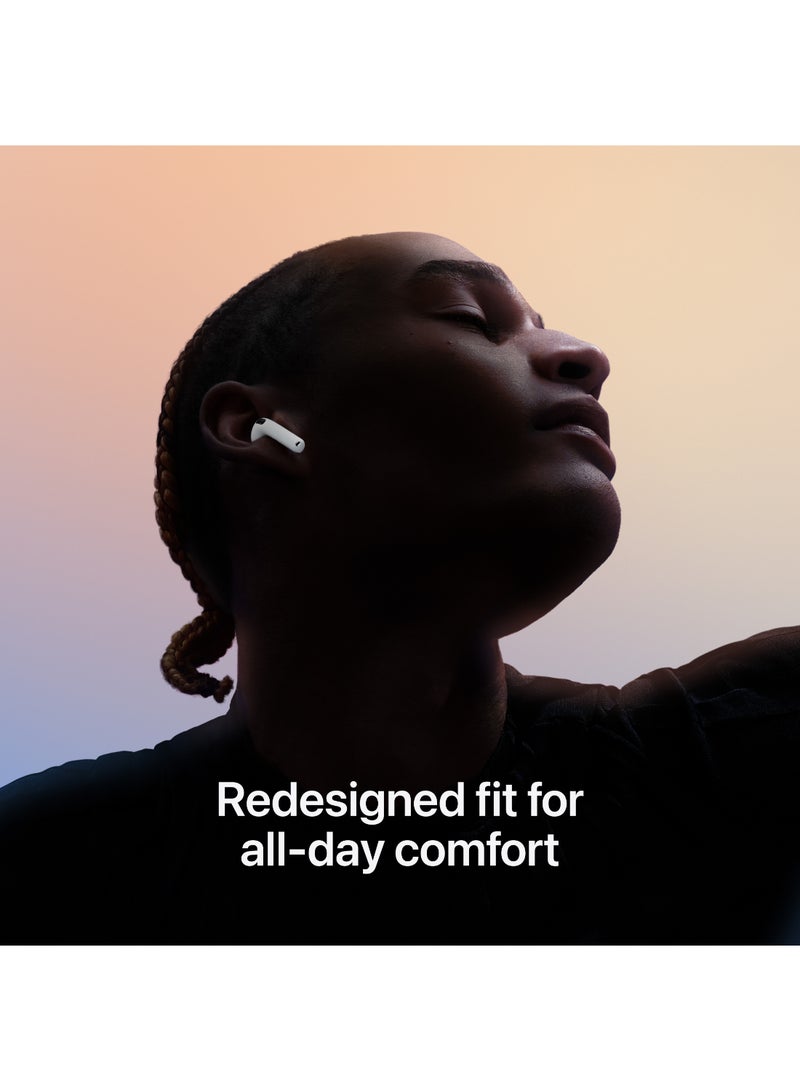 AirPods 4 Wireless Earbuds, Bluetooth Headphones, Personalized Spatial Audio, Sweat and Water Resistant, USB-C Charging Case, H2 Chip, Up to 30 Hours of Battery Life, Effortless Setup For IPhone White - pnsku/N70108364V/45/_/1725956901/05cf4ef9-843f-4d7b-bb81-ae39e8b7972a