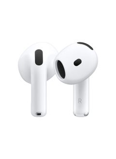 AirPods 4 ANC Wireless Earbuds, Bluetooth Headphones, with Active Noise Cancellation, Adaptive Audio, Transparency Mode, Personalized Spatial Audio, USB-C Charging Case, Wireless Charging, H2 Chip White - pnsku/N70108365V/45/_/1725956908/cf5bfc4a-3fcb-46db-9f2a-a93b609e1fe7