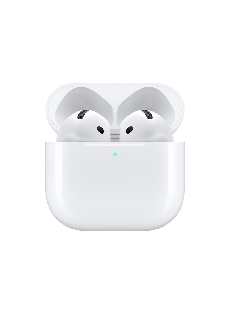 ابل  سماعات AirPods 4 مع خاصية إلغاء الضوضاء النشطة - Image 2