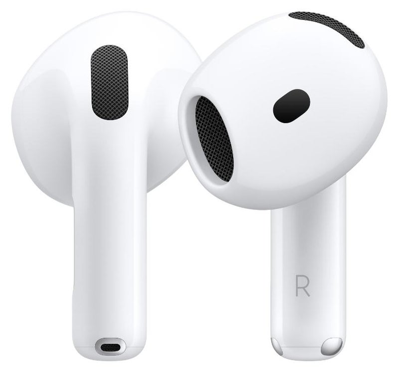 Apple AirPods 4 ANC Wireless Earbuds, Bluetooth Headphones, with Active Noise Cancellation, Adaptive Audio, Transparency Mode, Personalized Spatial Audio, USB-C Charging Case, Wireless Charging, H2 Chip White - Image 1