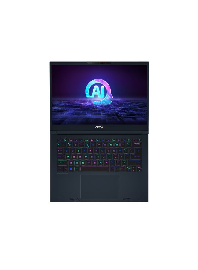 MSI - Stealth 14 Ai Studio Gaming Laptop With 14-Inch Display,Core Ultra 7-155H Processor/16GB RAM/1TB SSD/8GB Nvidia GeForce RTX 4060 Graphics/Windows 11 English/Arabic Grey - Image 1