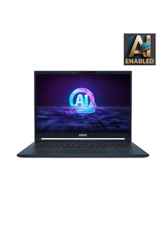 MSI Stealth 14 Ai Studio Gaming Laptop With 14-Inch Display,Core Ultra 7-155H Processor/16GB RAM/1TB SSD/8GB Nvidia GeForce RTX 4060 Graphics/Windows 11 English/Arabic Grey  - Image 1
