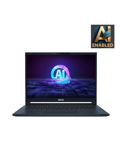 Stealth 14 Ai Studio Gaming Laptop With 14-Inch Display,Core Ultra 7-155H Processor/16GB RAM/1TB SSD/8GB Nvidia GeForce RTX 4060 Graphics/Windows 11 English/Arabic Grey