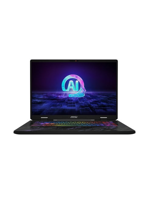PULSE 17 AI Gaming Laptop With 17-Inch Display,Core i9-14900HX Processor/32GB RAM/1TB SSD/12GB Nvidia GeForce RTX 4080 Graphics/Windows 11 English/Arabic Black