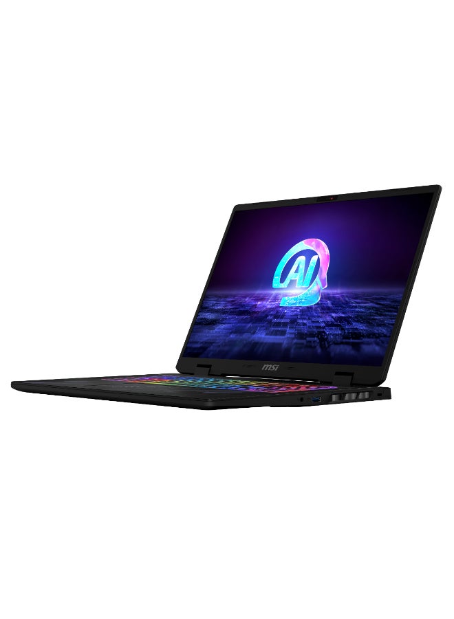 MSI - PULSE 17 AI Gaming Laptop With 17-Inch Display,Core i9-14900HX Processor/32GB RAM/1TB SSD/12GB Nvidia GeForce RTX 4080 Graphics/Windows 11 English/Arabic Black - Image 1