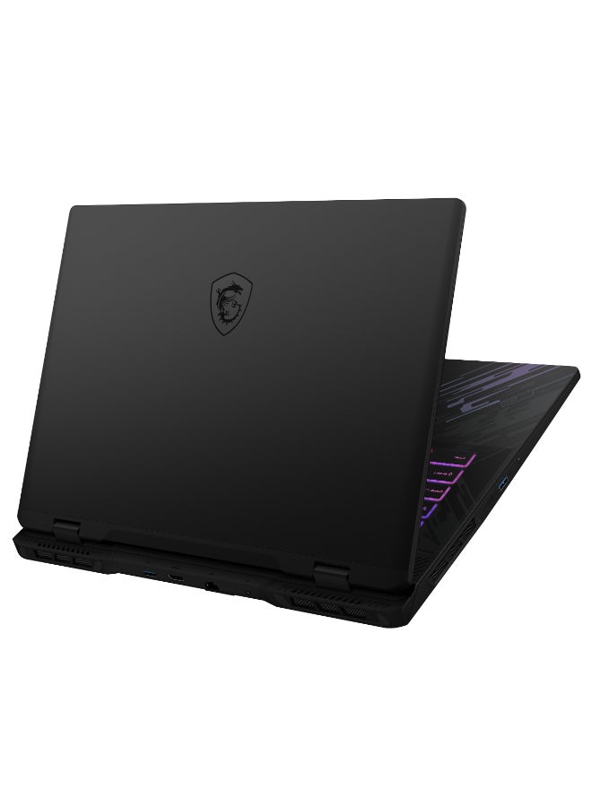 MSI - PULSE 17 AI Gaming Laptop With 17-Inch Display,Core i9-14900HX Processor/32GB RAM/1TB SSD/12GB Nvidia GeForce RTX 4080 Graphics/Windows 11 English/Arabic Black - Image 1
