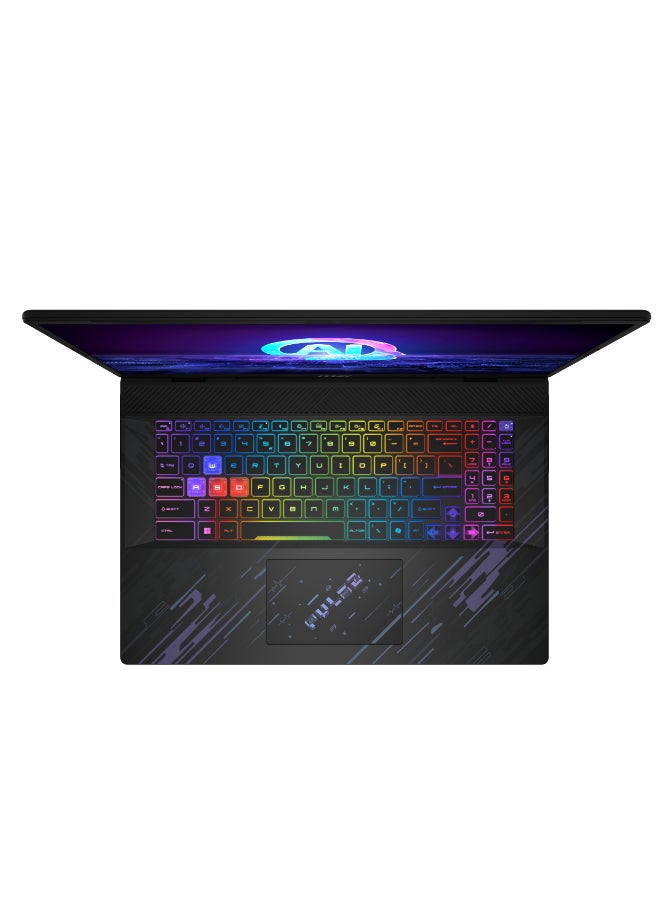 MSI - PULSE 17 AI Gaming Laptop With 17-Inch Display,Core i9-14900HX Processor/32GB RAM/1TB SSD/12GB Nvidia GeForce RTX 4080 Graphics/Windows 11 English/Arabic Black - Image 1
