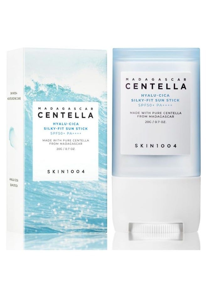 SKIN1004 Madagascar Centella Hyalu-Cica Silky-Fit Sun Stick SPF50+ PA++++ 20grams - Image 1