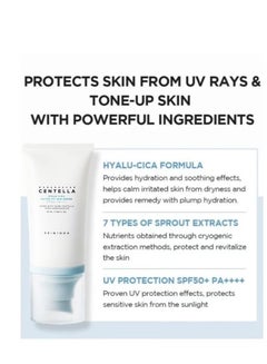 skin1004 Water-Fit Sun Serum, Chemical Sunscreen For All-Skin Types, Light Serum Texture, Contain Chemical Sun Blocks (SPF50+ PA++++) To Protect Skin From UV Rays, Perfectly Blends Into Foundation 50mlml  - Image 5