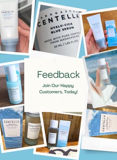 skin1004 Madagascar Hyalu-Cica Water-fit Sun Serum 50ml, Centella Hyalu-Cica Brightening Toner 210ml, & Blue Serum 50ml & face scrubber | Hydrating, Brightening, and Soothing Skincare Set 310ml  - Image 3