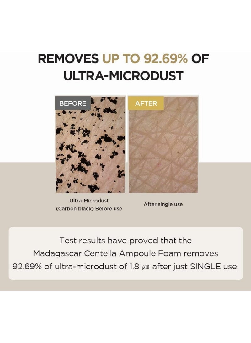 skin1004 - Madagascar Centella Cleansing Duo: Light Cleansing Oil & Ampoule Foam for Gentle Purification 325ml - Image 1