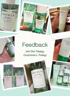 skin1004 Madagascar Centella Tea-Trica Skincare Set - Includes BHA Foam Cleanser, Purifying Toner, Relief Ampoule, and B5 Cream - Complete Routine for Clear, Hydrated, and Balanced Skin 510ml  - Image 3