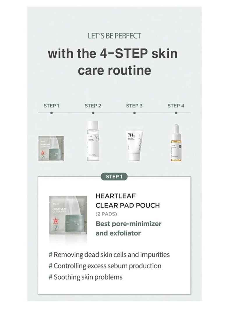 Anua Heartleaf Soothing Trial Kit 100ml - Image 4