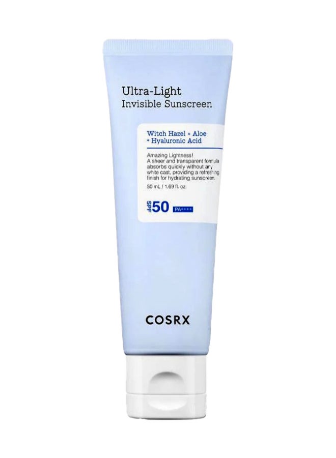 Cosrx Ultra-Light Invisible Sunscreen 50 Ml  - Image 1