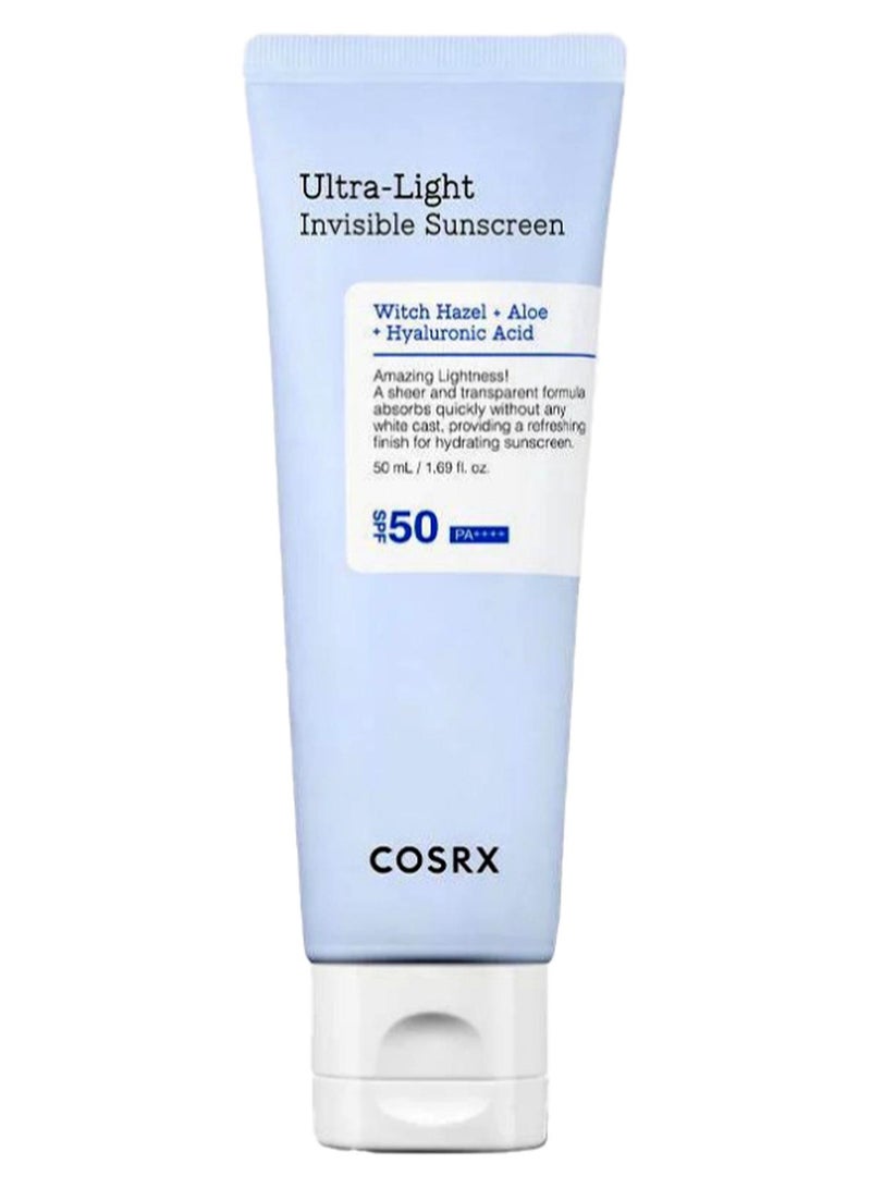 COSRX Ultra-Light Invisible Sunscreen 50 Ml - Image 1