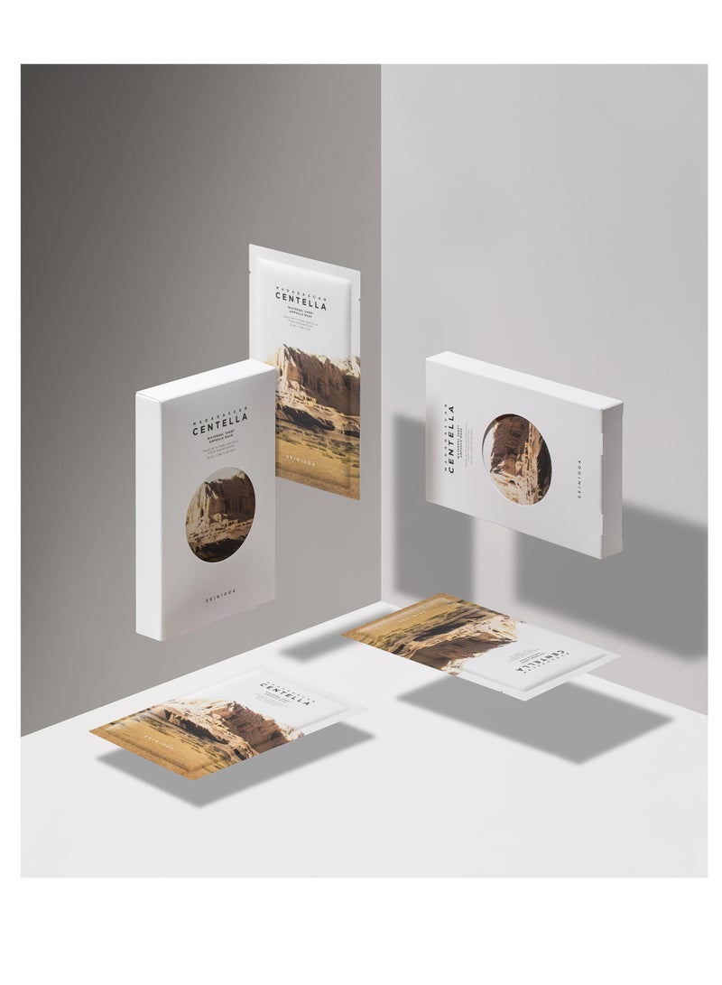 Skin1004 Madagascar Centella Watergel Sheet Ampoule Mask (5Ea) - Image 2