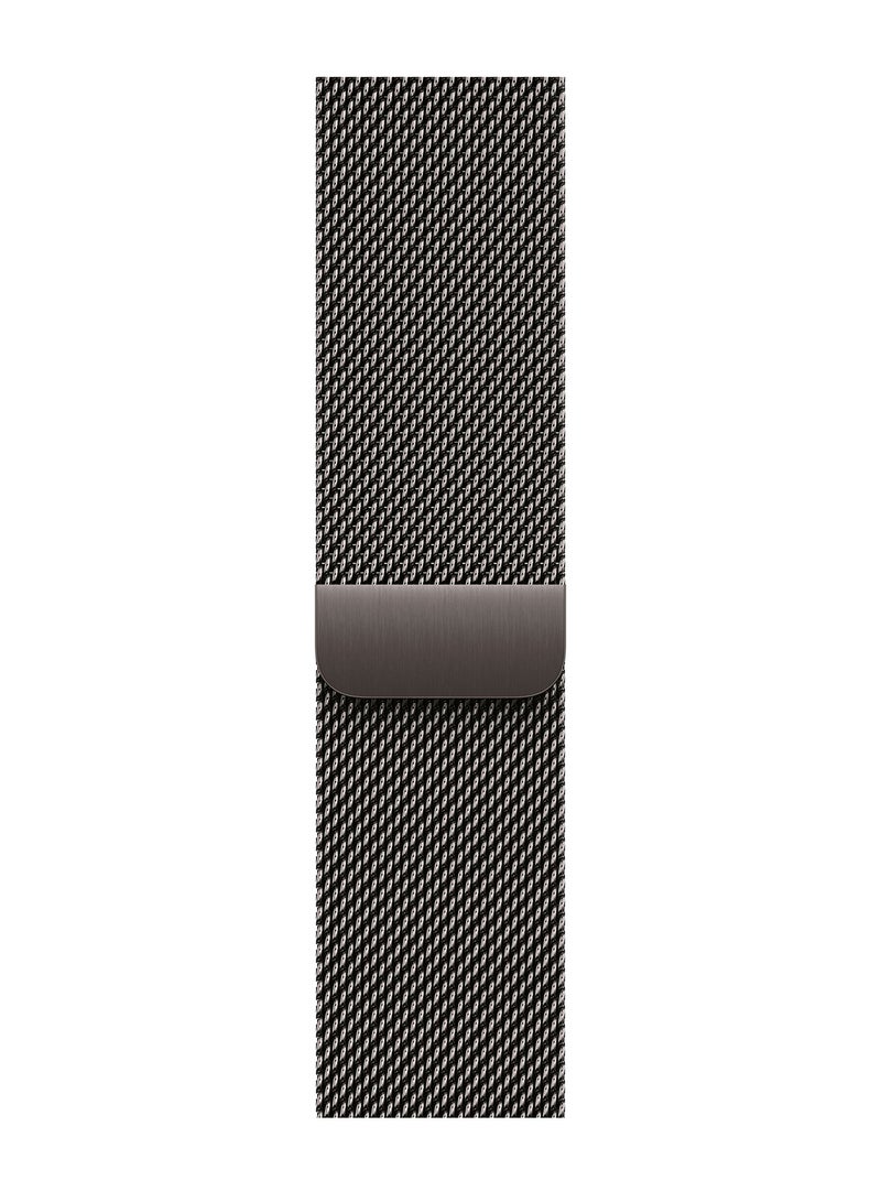 ابل  ساعة سيريس 10 جي بي إس + سيليولار 46 مم هيكل من التيتانيوم الرمادي مع - Image 3