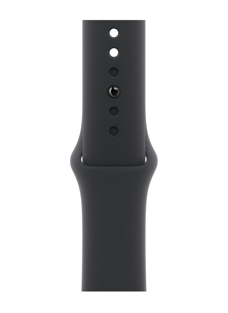 Apple Watch Series 10 GPS 46mm Jet Black Aluminium Case With Black Sport Band - Image 3