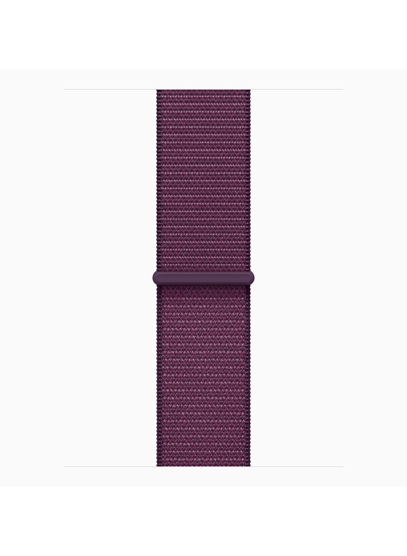 Watch Series 10 GPS + Cellular 42mm Rose Gold Aluminium Case With Plum Sport Loop - pnsku/N70108569V/45/_/1725955682/5f0fd86f-b644-46df-b588-3b9877c9ca07