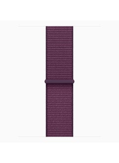 Apple Watch Series 10 GPS + Cellular 42mm Rose Gold Aluminium Case With Plum Sport Loop  - Image 3