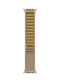 Apple Watch Ultra 2 (2024) GPS + Cellular 49mm Natural Titanium Case With Tan Alpine Loop - Small  - Image 3