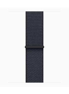 Apple Watch Series 10 GPS + Cellular 46mm Jet Black Aluminium Case With Ink Sport Loop  - Image 3