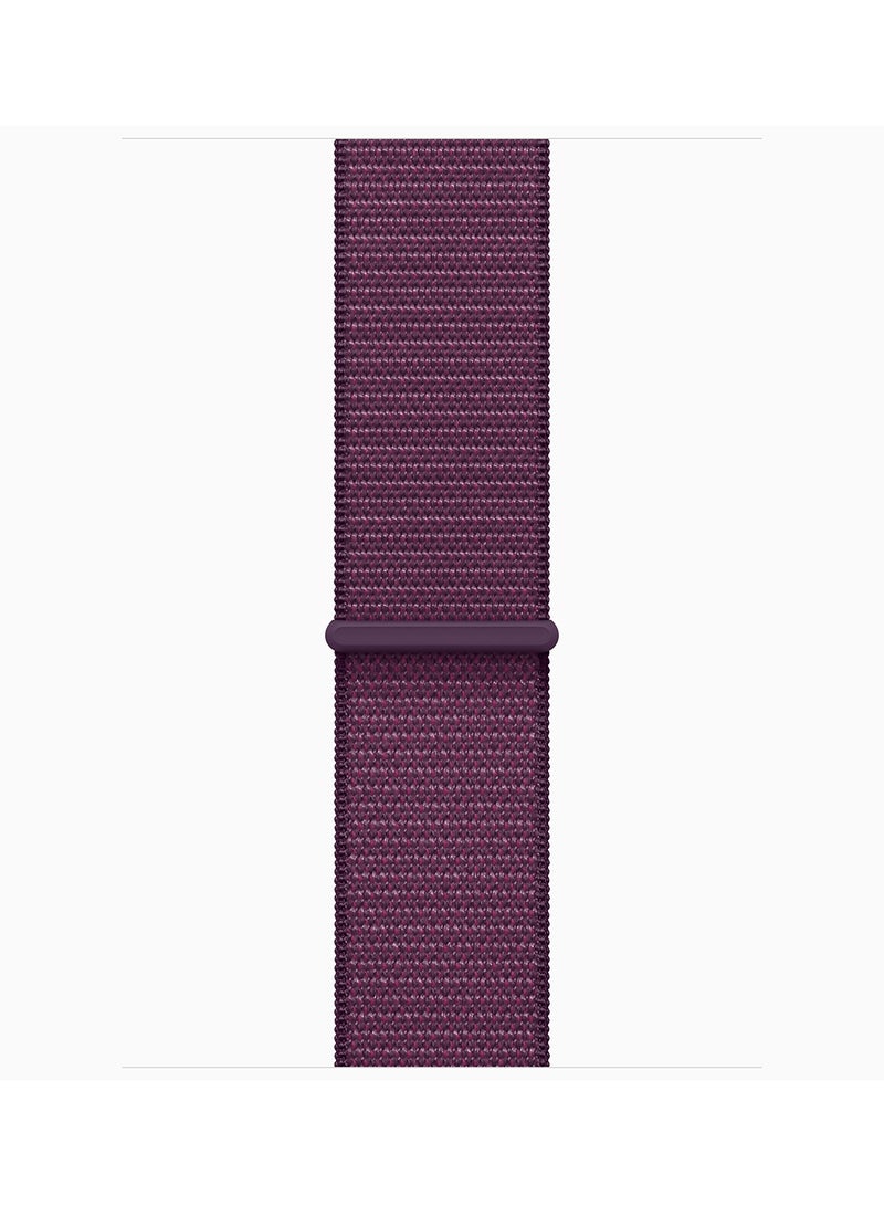 Watch Series 10 GPS + Cellular 46mm Rose Gold Aluminium Case With Plum Sport Loop - pnsku/N70108588V/45/_/1725955640/132603aa-ada7-447e-bbe9-5eb1367fe8a7