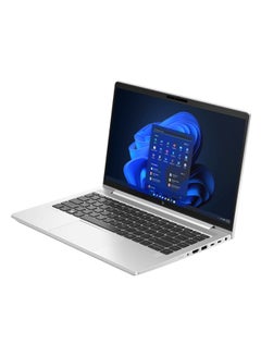 HP EliteBook 640 G10 (Upgraded Version) Laptop With 14-Inch FHD IPS Display,Core i5-1335U Processor/16GB RAM/512GB SSD/Windows 11 Pro/8A5A8EA#BH5 English Pike Silver Aluminum  - Image 3