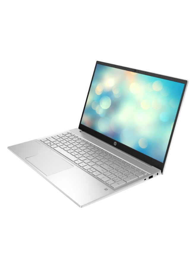 HP Pavilion 15 EG3148NIA (Upgraded Version) Laptop With 15.6-Inch FHD IPS Display,Core i5-1335U Processor/8GB RAM/512GB SSD/Free DOS/8J406EA#BH5 English Natural Silver  - Image 2