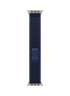 Apple Watch Ultra 2 (2024) GPS + Cellular 49mm Natural Titanium Case With Blue Trail Loop - M/L  - Image 3