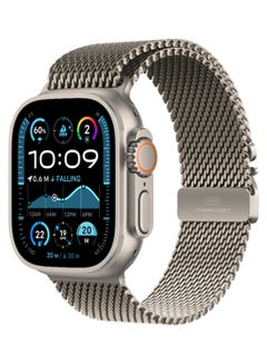 Natural Titanium Milanese Loop - S