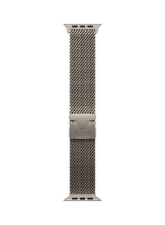 Apple Watch Ultra 2 (2024) GPS + Cellular 49mm Natural Titanium Case With Natural Titanium Milanese Loop - S  - Image 3