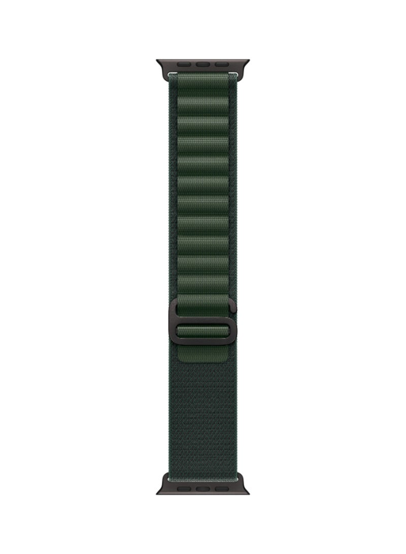 Watch Ultra 2 (2024) GPS + Cellular 49mm Black Titanium Case With Dark Green Alpine Loop - Large - pnsku/N70108646V/45/_/1725953627/ba50d1e3-09a6-4540-97e4-7f70c80f25af