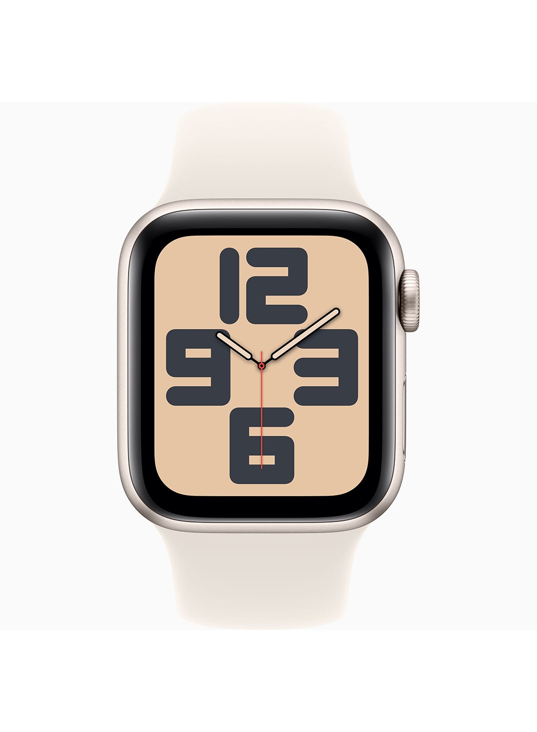 Watch SE (2024) GPS 40mm Starlight Aluminium Case With Starlight Sport Band - https://f.nooncdn.com/p/pnsku/N70108651V/45/_/1725955657/8c28e93c-482a-4f6c-b5ab-b92360a7f0d0.jpg?format=jpg&width=original