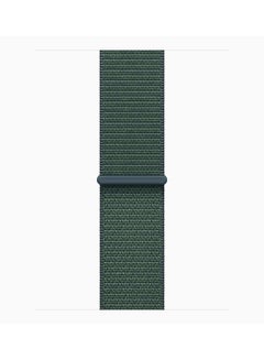 Apple Watch SE (2024) GPS 44mm Starlight Aluminium Case With Lake Green Sport Loop  - Image 3