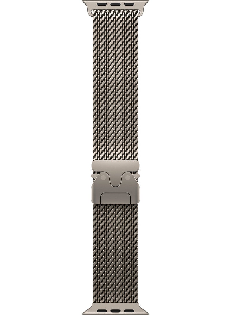 Watch Ultra 2 (2024) GPS + Cellular 49mm Natural Titanium Case With Natural Titanium Milanese Loop - M - pnsku/N70108666V/45/_/1726070956/30a4146d-e80a-4e4e-8eec-bf83ba092bb0