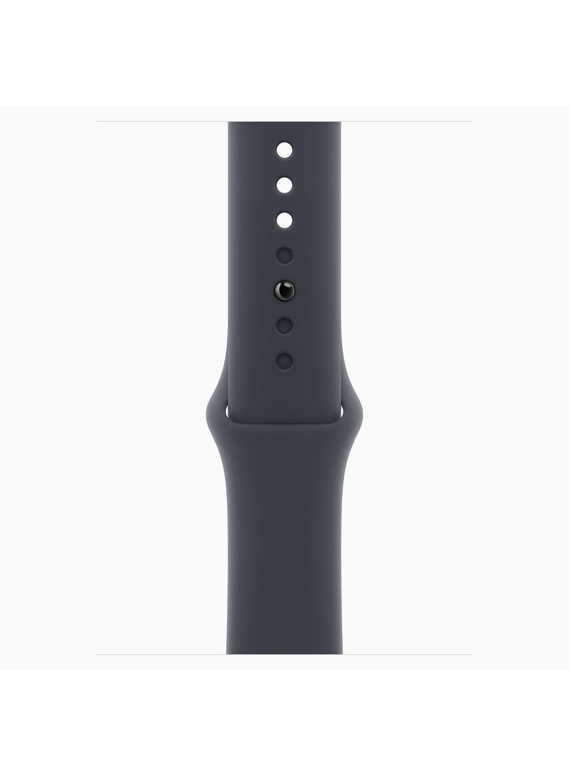 Apple Watch SE (2024) GPS + Cellular 44mm Midnight Aluminium Case With Midnight Sport Band  - Image 3