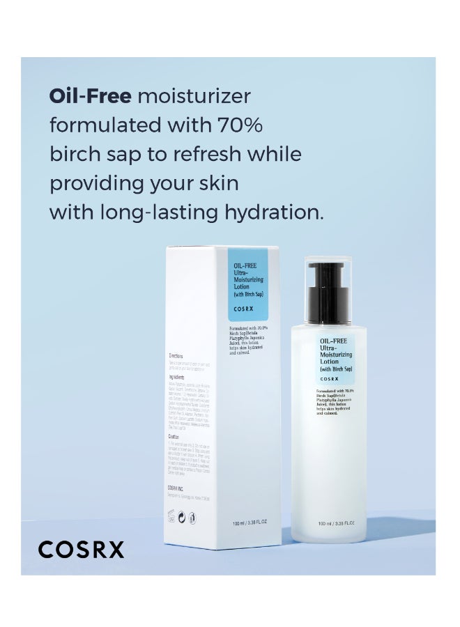 Oil Free Ultra Moisturizing Lotion (With Birch Sap)