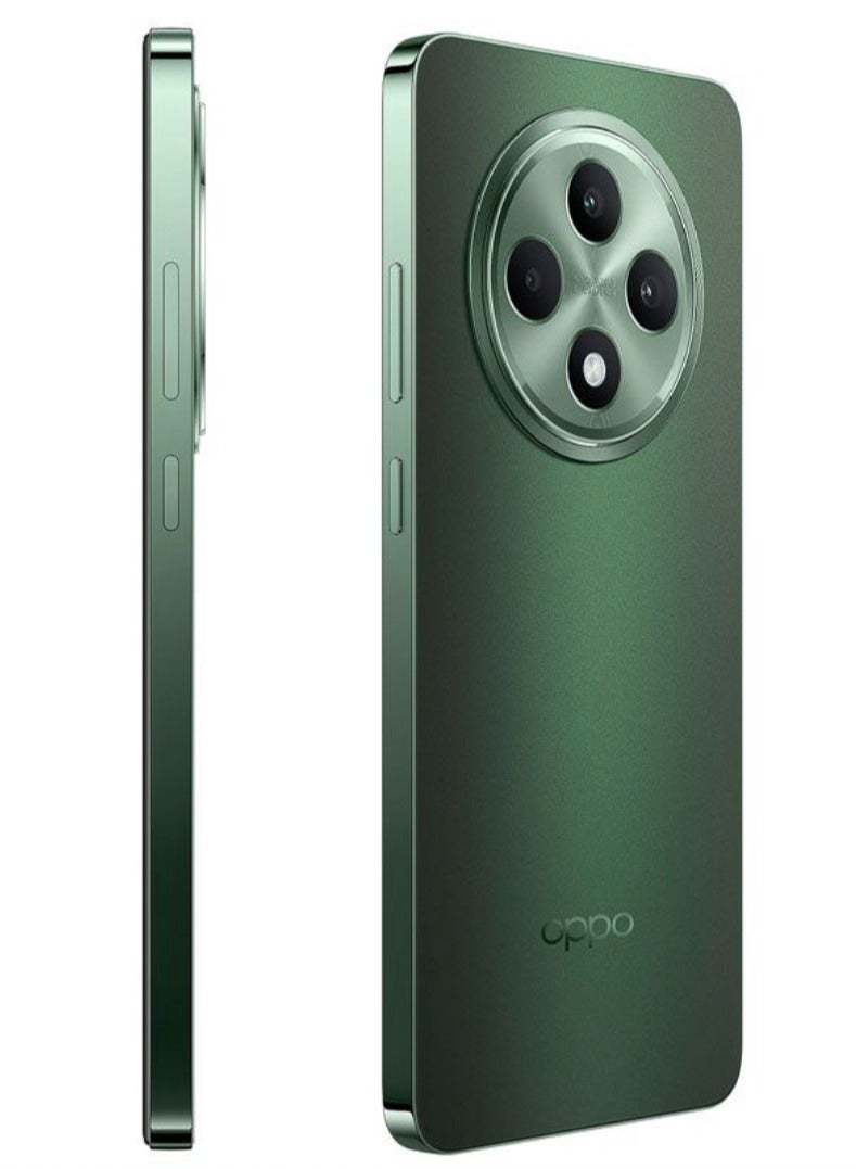 OPPO - Reno 12F Dual SIM Olive Green 8GB RAM 256GB 4G - Middle East Version - Image 1